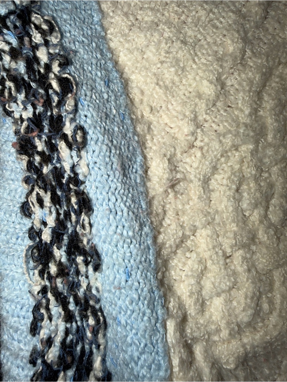 Anthropologie Pilcro Knit Oversized Chunky Grandpa Cardigan Sweater M - Picture 9 of 11